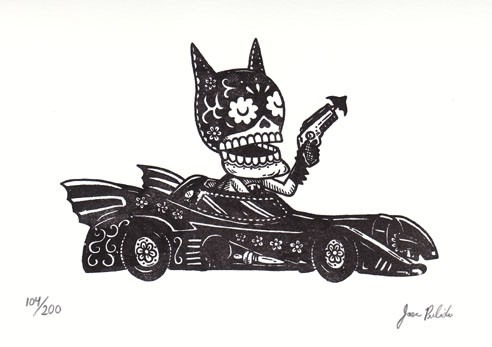 outgoingzaam-sworld:  Típicas calaveras mexicanas con un toque de modernidad, creación