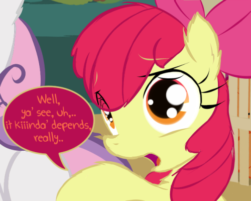 cheerilee-s-chalkboard:  Scootacurse Pt. 3 ((Of course it’s there, but it’s too easy..))  This blog’s style is just too cute omg. <3