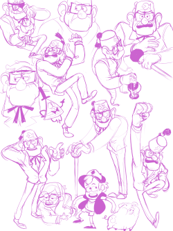 shnikkles:  Lots of Gravity Falls. Mostly