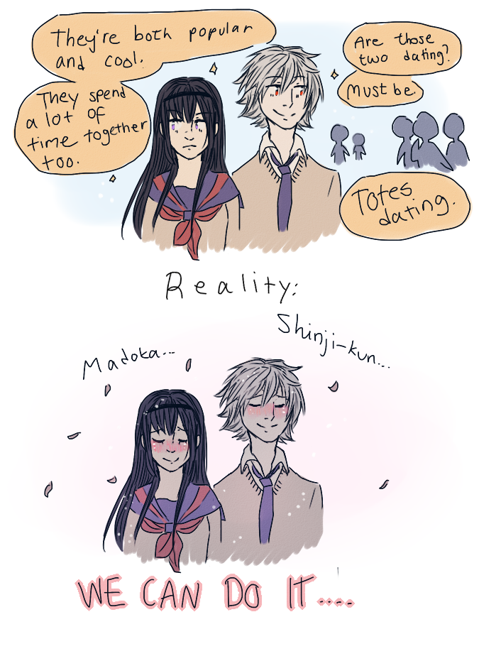 chibelina:   crossover school AU i’m going wild 
