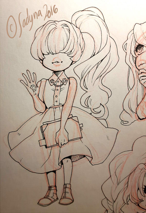 sadynaxart:  Some Sapphire (and Ruby )sketches  