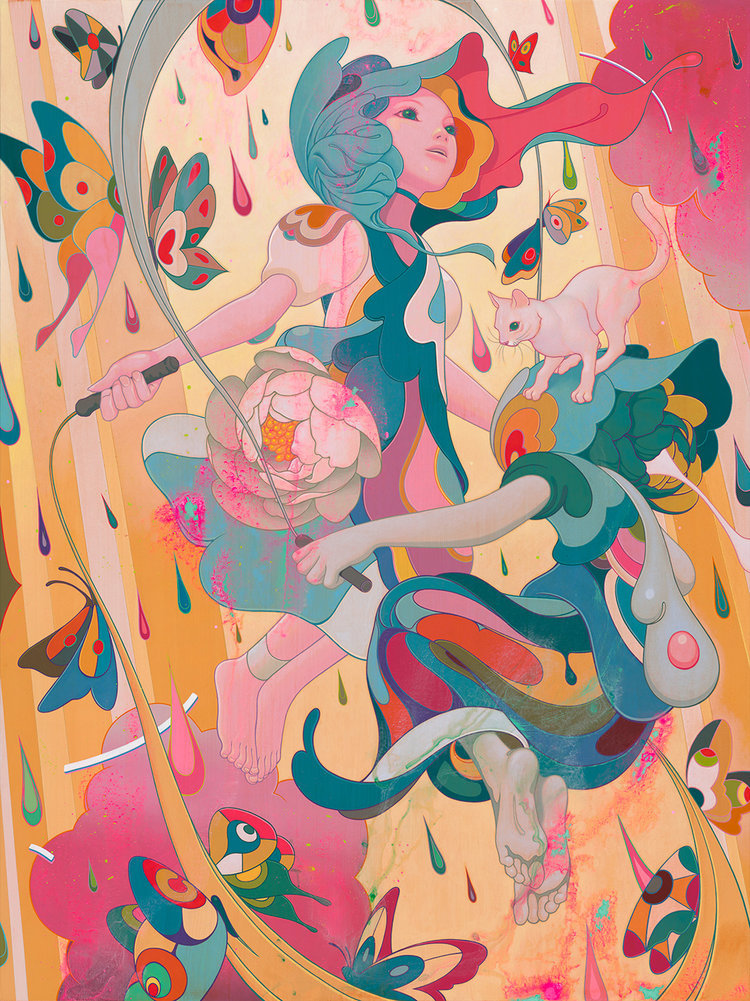 supersonicart: James Jean, Recent Work. Recent paintings from contemporary master