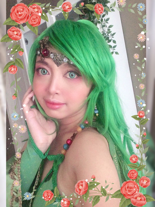 Happy Anniversary Final Fantasy IV ~Here’s my Rydia cosplay at home <3 stay safe everyonecostume 