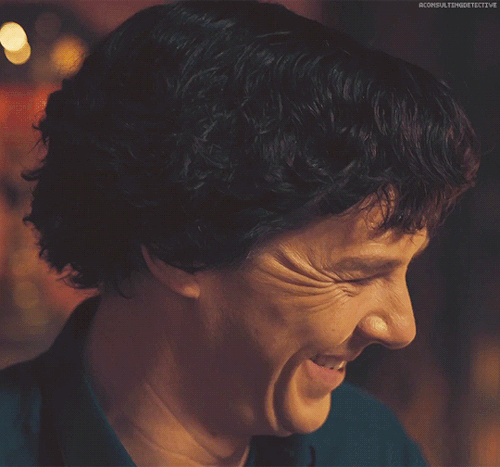 Gratuitous Sherlock GIFsSo instead I just… stuck a tracer on the inside of the memory stick.
