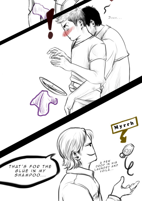 seraphlimonade:  I have this headcanon that myrrh is Angel’s aphrodisiac , don’t ask why
