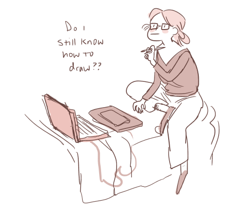 jessiphiadraws: poidkea: do you ever try to draw after not drawing for a while #Me