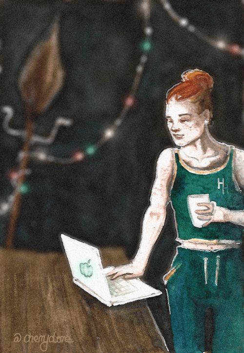 cherrydore:Christmas 2001, when Ginny was stuck in Brazil at the Harpies’ training camp and couldn’t