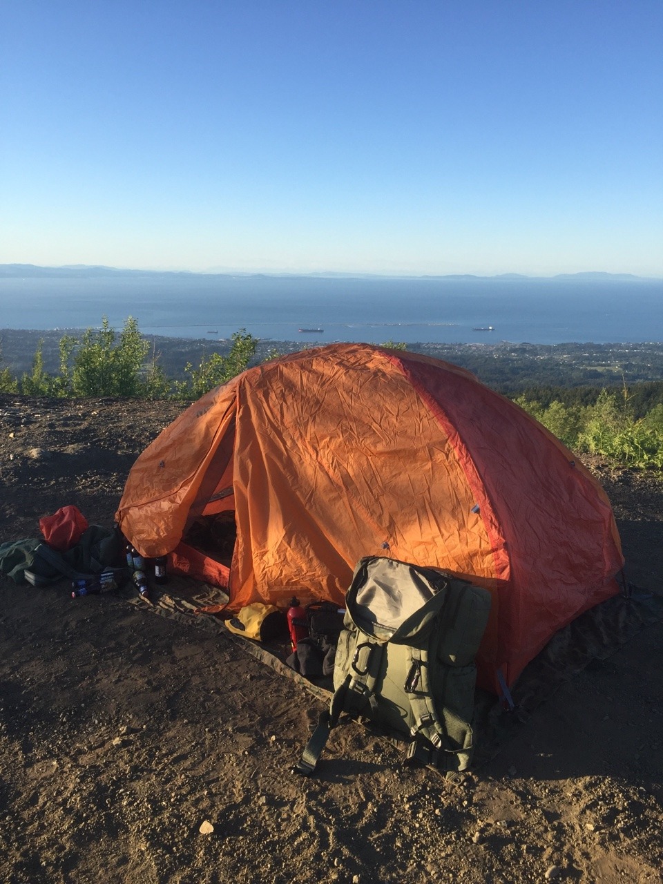 Me and @quadjunky took the quads out and camped at our favorite lookout. Good little