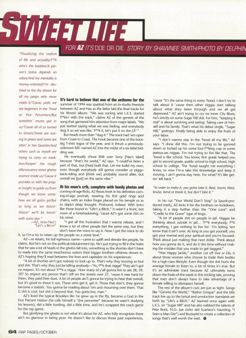 Rap Pages Magazine, Volume 4 Issue #09, October 1995.AZ.