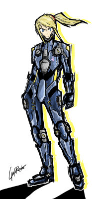 metroidfanatic:  Zero Suit Samus (redesign)