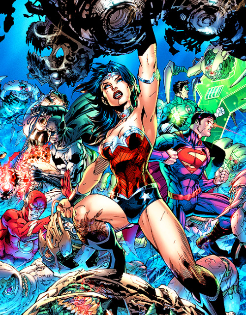 dcvertigodaily:Justice League v2 #3. Cover by Jim Lee.