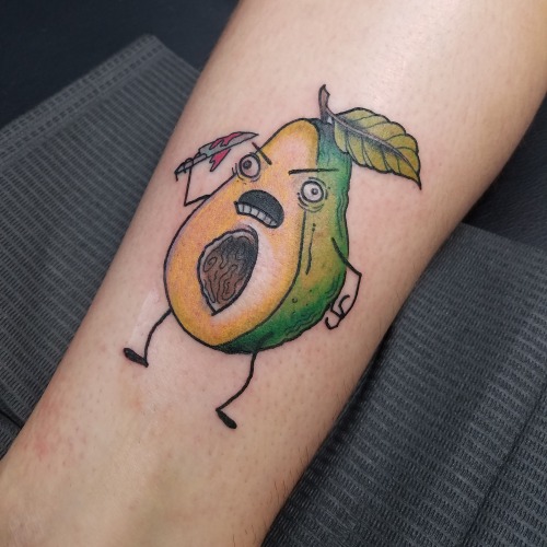 fuckyeahtattoos - AGUATAQUE! The killer avocado. My grandpa...