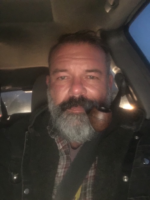 stogiestache:  distiller71:  Friday night and sitting in traffic  Pure sex  Handsome!