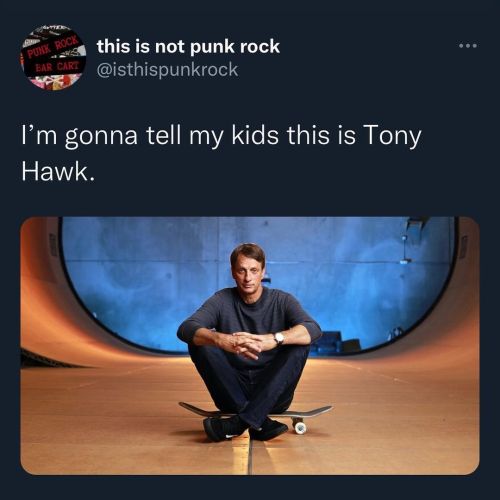 I laughed real hard to myself when I made this. #tonyhawk #skateboard #skate #skateboarding #skate