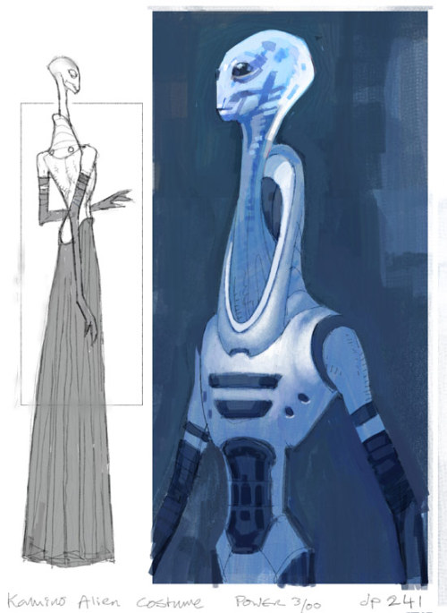 alwaysstarwars: More beautiful concept art for Attack of the Clones by Dermot Power