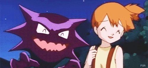 shelgon: Haunter Used Lick! 