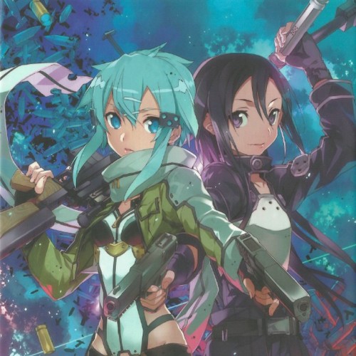 irenju:  Sword Art Online II poster from BD box vol 1 illustration by abec. credits to @Takakaorz for scanning #sao_anime #SAO