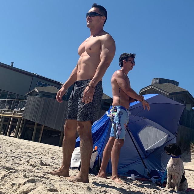 daddiesonthego:Fire Island Daddy Round-Up! All types of daddies enjoying Labor Day