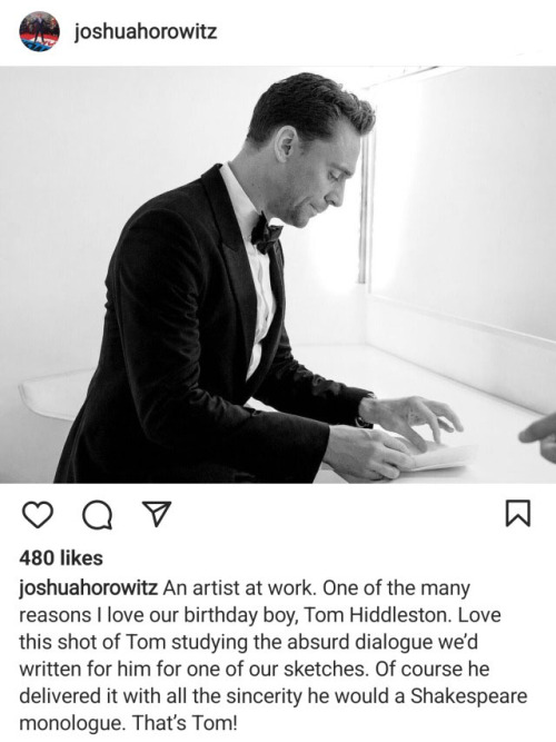 thehumming6ird: Josh Horowitz on Instagram, 9th February 2022 I love how much his colleagues love hi