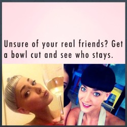 planetbuzzedgirls:  I know exactly who my real friends are!!!! 