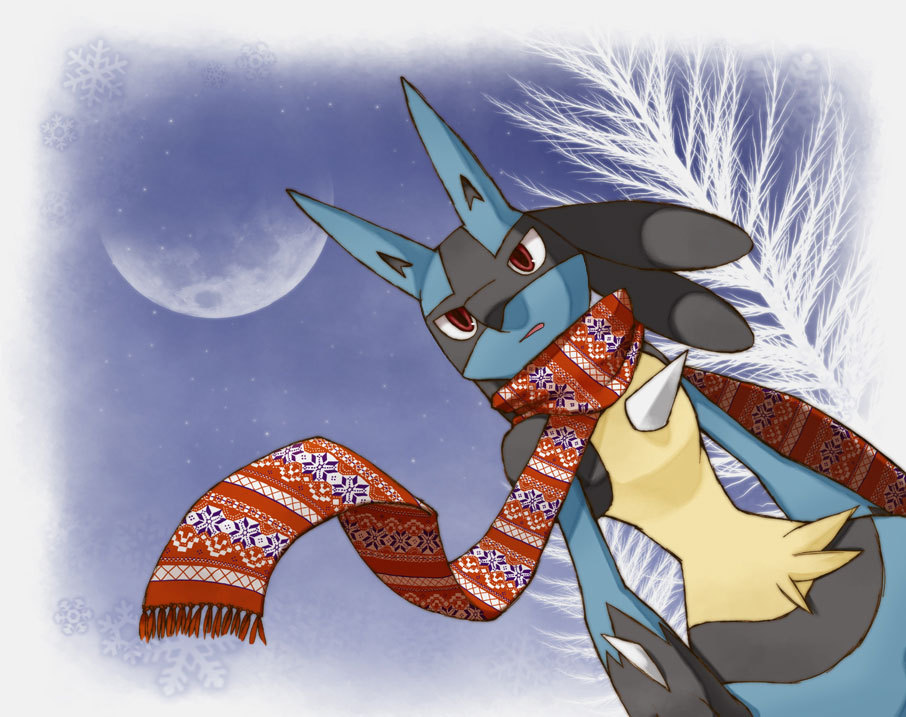 Lucario the Aura Pokémon — pkmnまとめ Artist: あう子 via pixiv