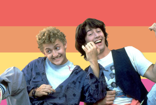 bill and ted from bill and ted’s excellent adventure deserve happiness!requested by @nvcr