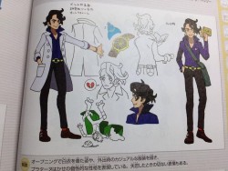 shelgon:  Prof.Sycamore character design