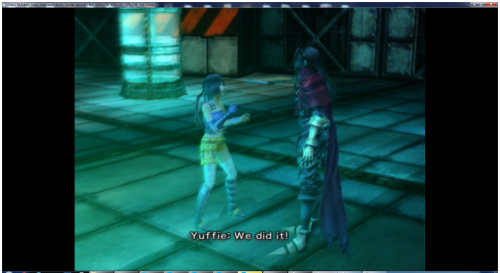 quartercirclejab:what’s this ‘we’ stuff, Yuffie’s only job was to shut down the mako reactors and sh