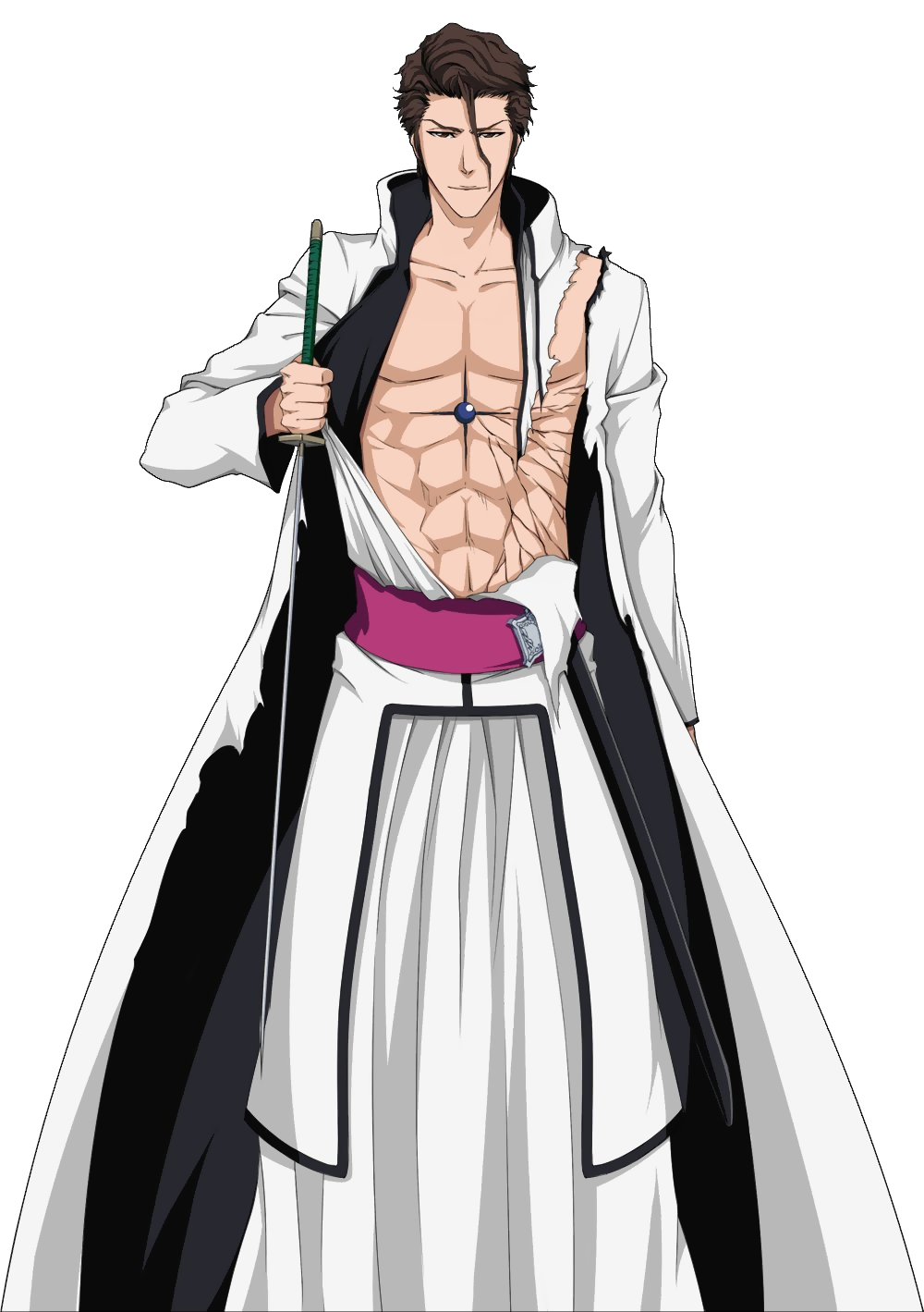 Aizen Sousuke from Bleach Gree Cards! Here you... | Reina de Rosas