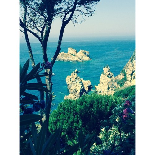grissoni: #greece #paleokastritsa #sea (at Paleokastritsa Monastery) follow for more similar posts ;