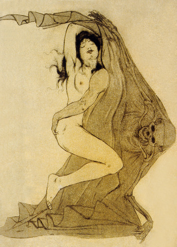 anastasiavolkonov:  Les fleurs du mal recueil de poèmes de Charles baudelaire Illustration