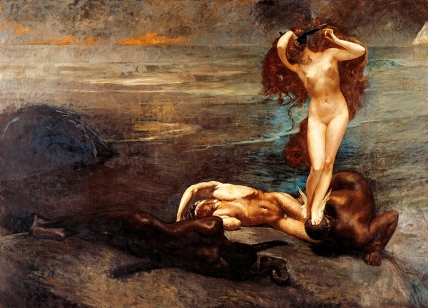 leaddust:    Giulio Aristide SartorioGorgon and heroes, 1897.  