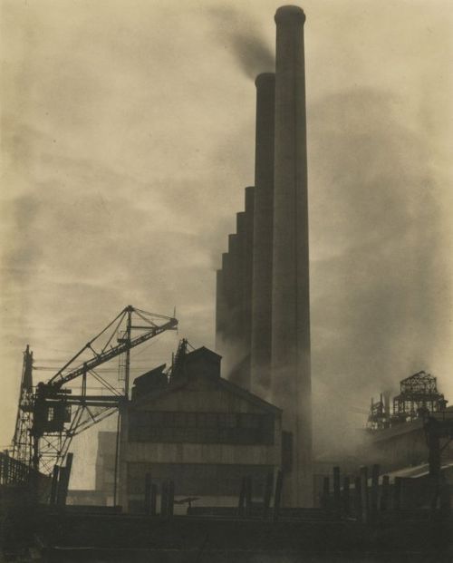 industriallandscapes666:Edward Weston, Steel, Middletown, Ohio, 1922, Courtesy Gitterman Gallery