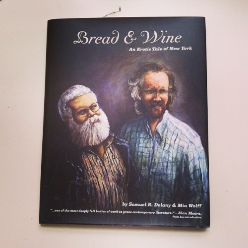Samuel Delany&rsquo;s Bread &amp; Wine as part of my syllabus. #breadandwine #delany #queer #lit #gr