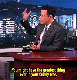 gameoflaughs:  titansdaughter: Kit Harington on Jimmy Kimmel Live (x)  So even Kit Harington’s great-grandfather played the Game of Thrones, eh? (x) 
