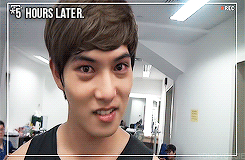 yong-yongie:  CNBLUE staring contest.