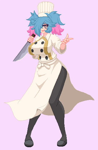 gensin98: peri requestI drew her in a chef outfit for no reason