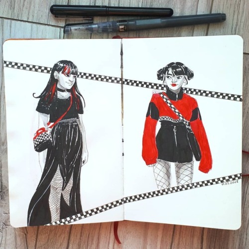 #tokyofashionpractice from #pinterest ❤ #traditionalart #ink #inkart #girl #japan #witches #fashion 