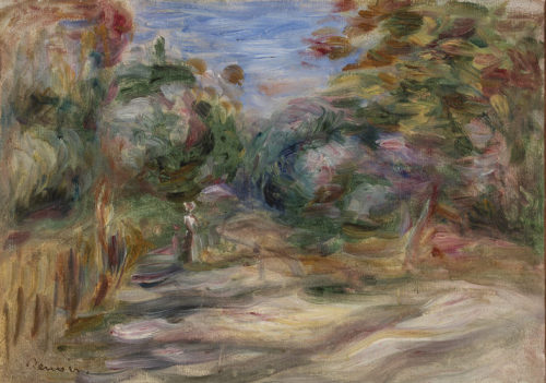 Landscape (Paysage) by Pierre-Auguste Renoir, The Barnes FoundationBarnes Foundation (Philadelphia),