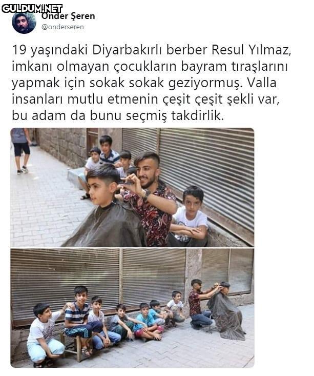 Arefe suyu.

19 yaşındaki...