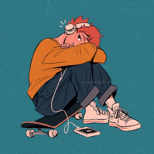 another skateboarder hinata doodle ✨