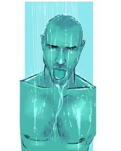 Egorodriguez:  Get A Cold Shower With @Martinmisterc #Egorodriguez #Illustration