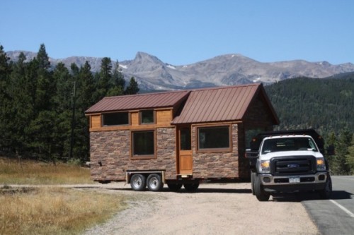 dreamhousetogo:  The Stone Cottage by Simblissity Tiny Homes   This is awesome 😍