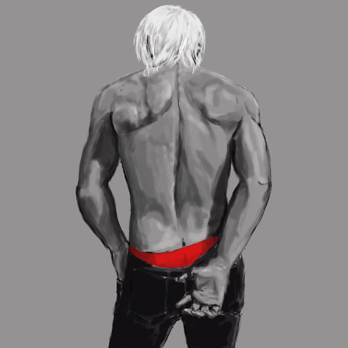 kittywillcutyou-illustration:I did a thing to practice and I turned it into Dante. I regret nothing.