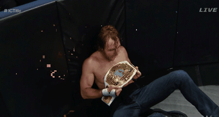 ambreigns-train:  The champ is here.  Dean Ambrose.  TLC 13 December 2015.