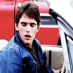 Sexy Matt Dillon as Dallas Winston in the classic