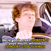 choniblopaz:☆ Infinite list of favorite male characters   ↳ Robert Sheehan as Vincent (The Road With