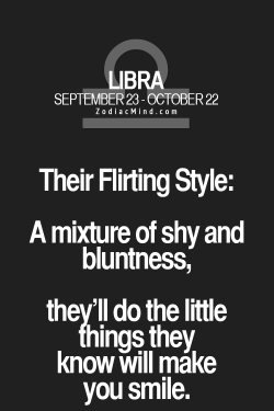 zodiacmind:  The sign’s flirting style