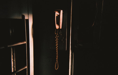 Hollister California Prison Phone Photo By Frankie Latina 35mm