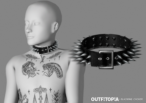 outfitopia: • OUTFITOPIA - BLACKing Collection •For BoysOnly Black TextureSmooth BonesMorphsCustom T